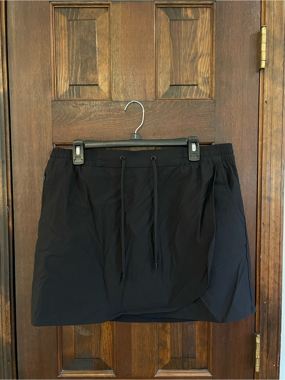 Eddie Bauer Tulip Hem Skort Black Size L UPF 50+ Activewear